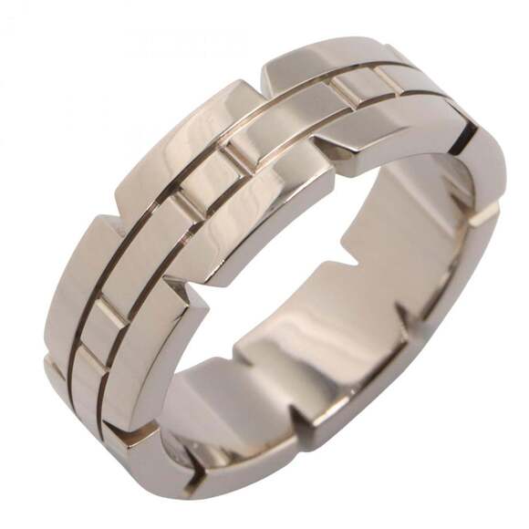 CARTIER Authentic 18k Silver Ring - Picture 1 of 6